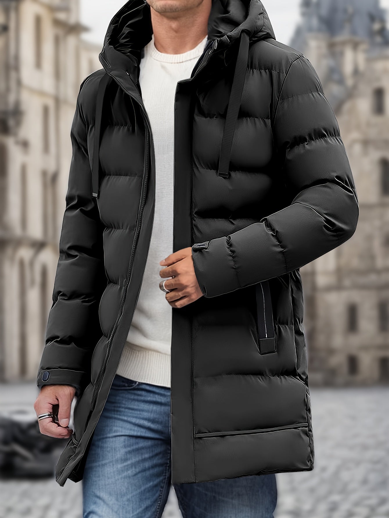 Andreas | Herren Hoodie mit Statement-Print für den Alltag