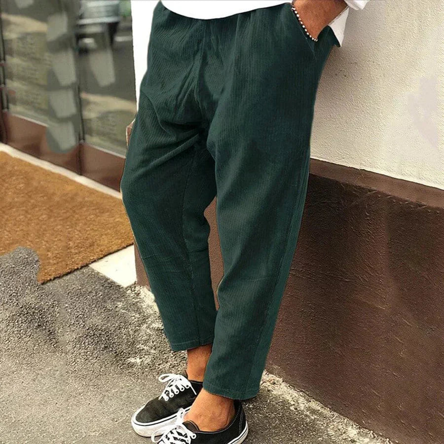 Emil | Herren Frühlings Stilvolle Relaxed-Fit Hose