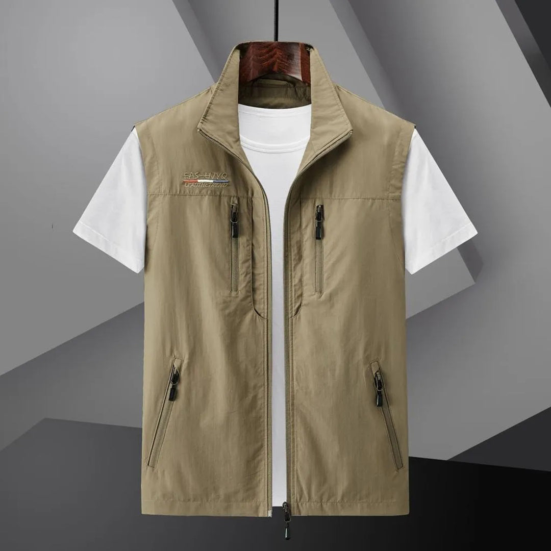 Richard | Herren Outdoor-Weste mit mehreren Taschen