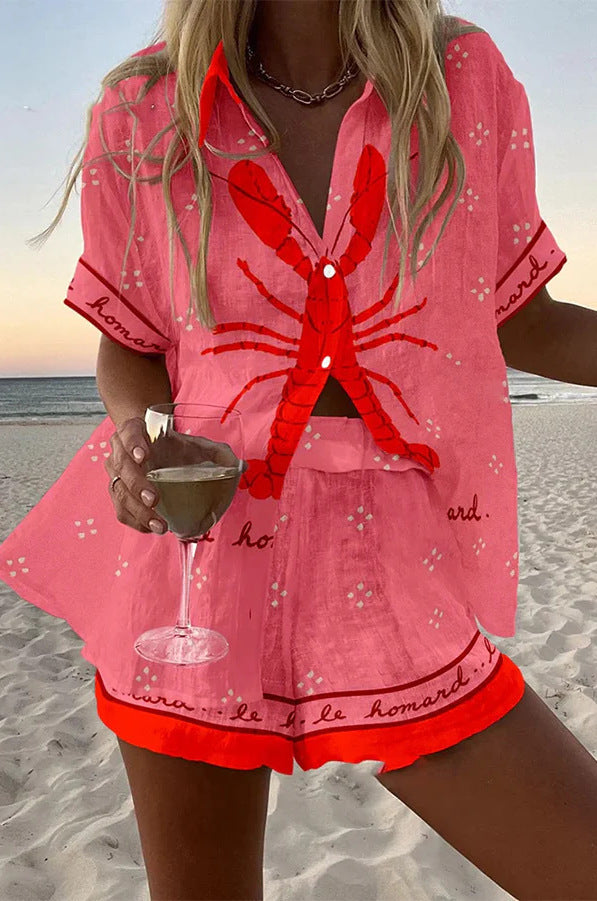 Hanna | Damen Sommer Kurzer Strandanzug