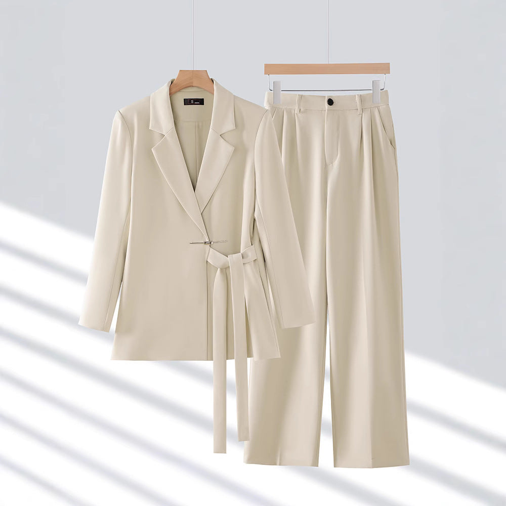 Marion | Damen Klassisches Doppelreihiges Anzugset mit Blazer