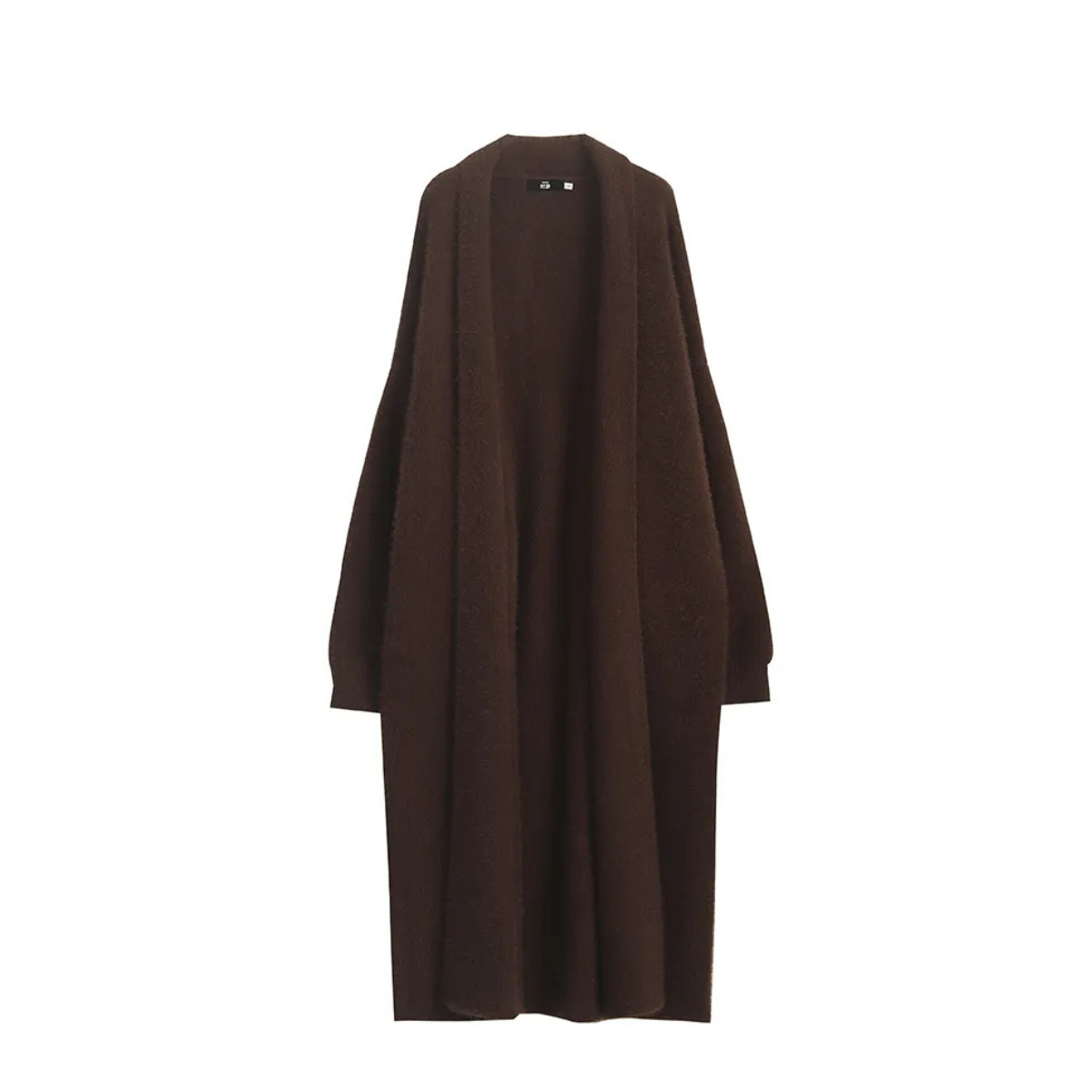 Barbara | Damen Frühling Longline Offener Cardigan