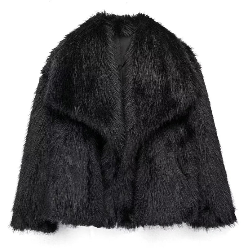 Sabina | Damen Kunstpelzjacke Wintermode