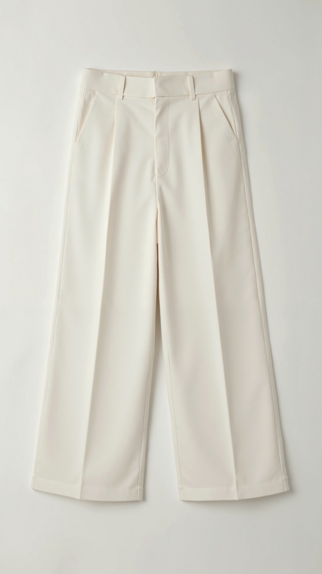 Sabina | Damen Weitbeinige Hose mit Hoher Taille