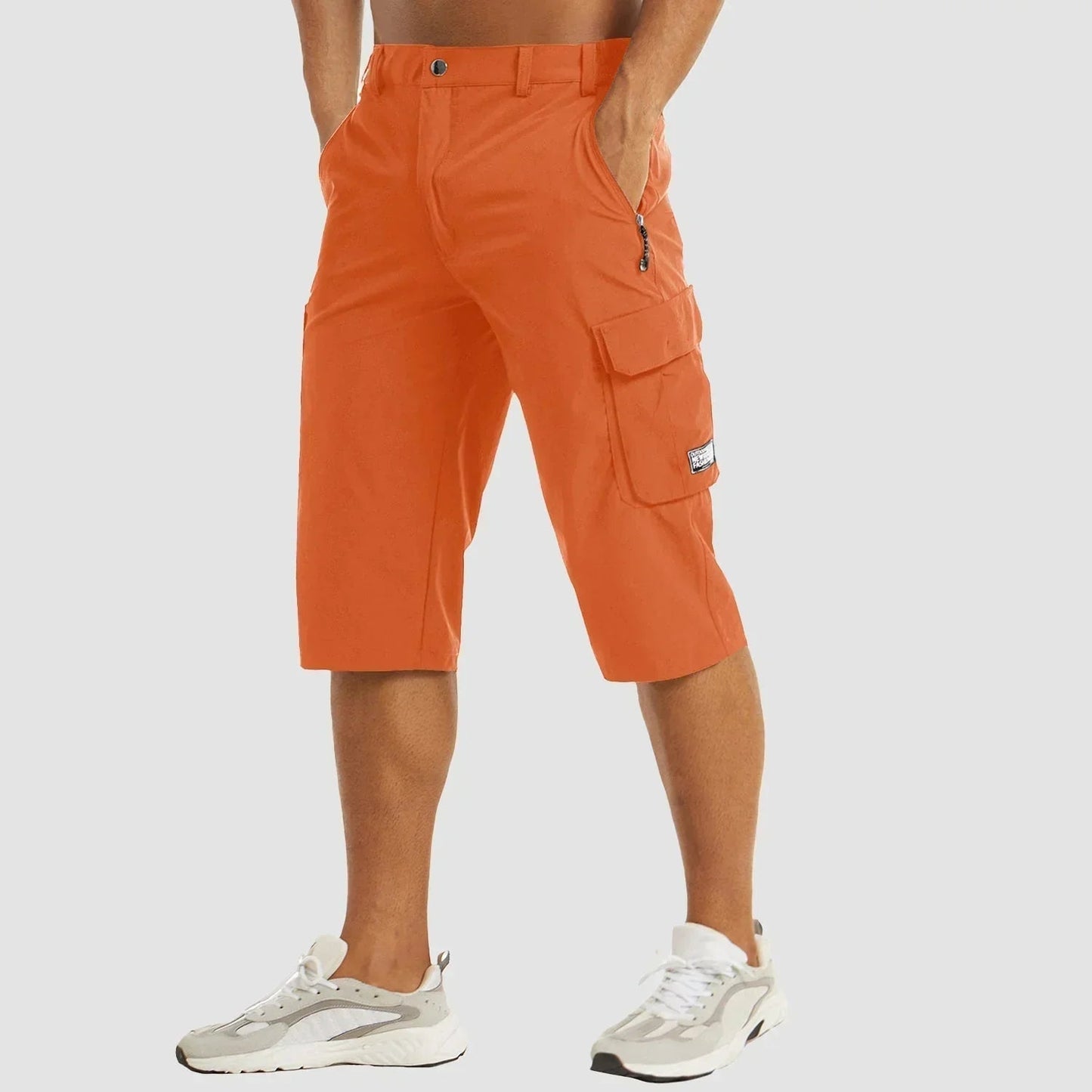 Peter | Herren Knielange Shorts mit Cargotaschen
