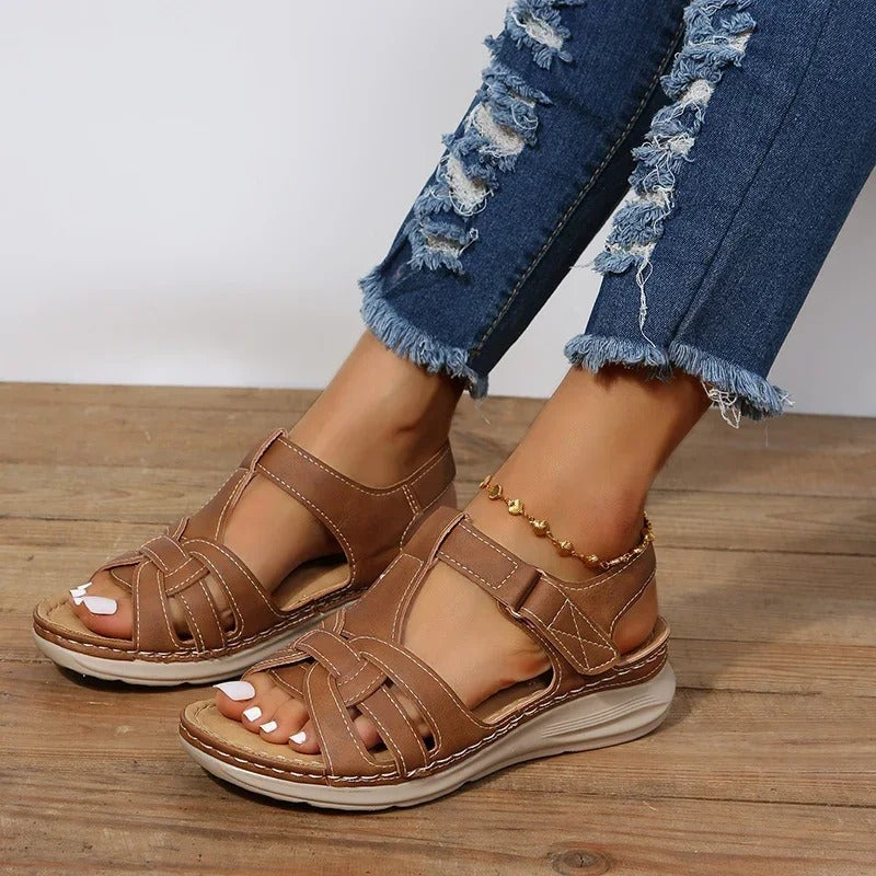 Victoria | Damen Sandalen mit Verstellbarem Riemen und Hohem Tragekomfort