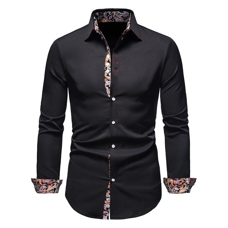 Christoph | Herren Slim-Fit Hemd mit Knopfleiste