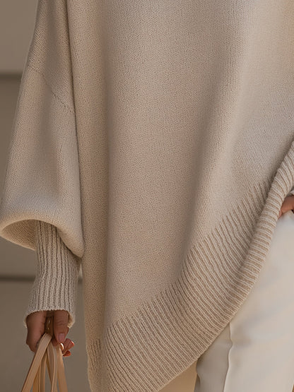 Sandra | Damen Eleganter Oversized Pullover