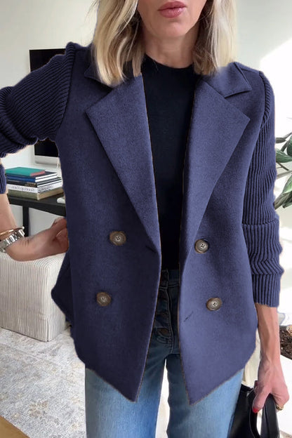 Felicia | Damen Blazer mit langen Ärmeln und Knopfleiste vorne