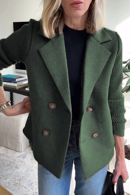 Felicia | Damen Blazer mit langen Ärmeln und Knopfleiste vorne