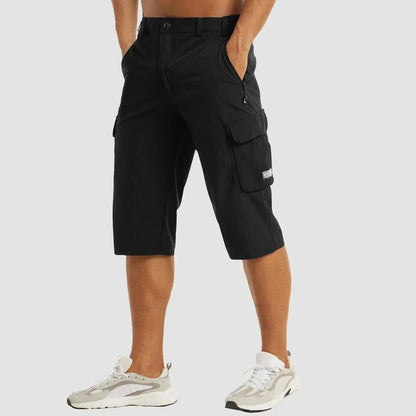 Peter | Herren Knielange Shorts mit Cargotaschen