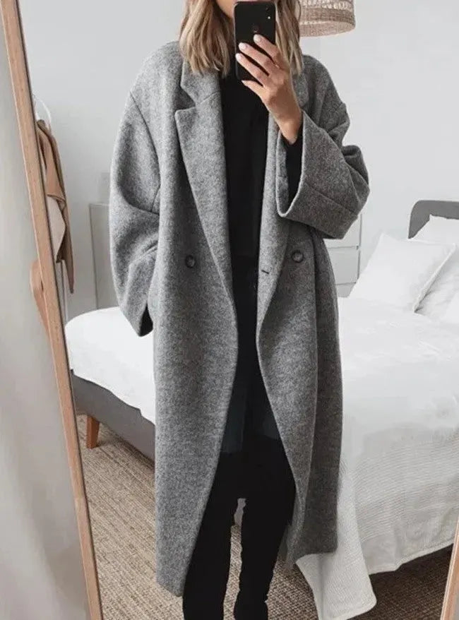 Selina | Damen Übergroßer Winter-Mantel
