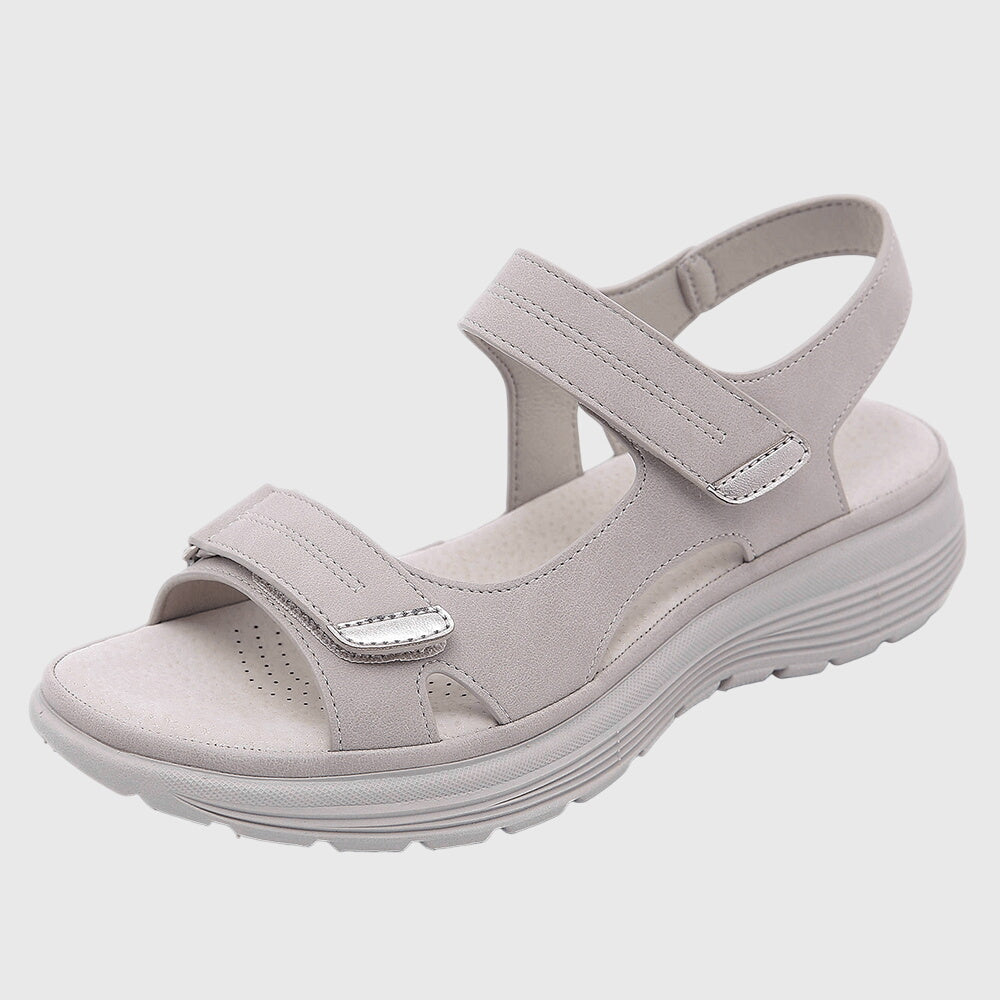 Monika | Damen Sandalen mit Weicher Sohle und Fußgewölbestütze
