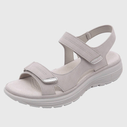 Monika | Damen Sandalen mit Weicher Sohle und Fußgewölbestütze