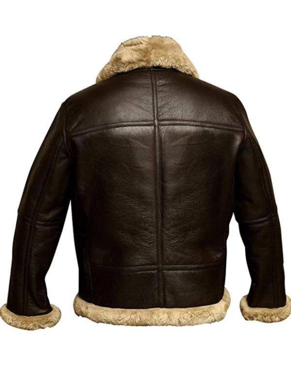 Paul | Herren Winter-Bomberjacke mit Schaffellfutter