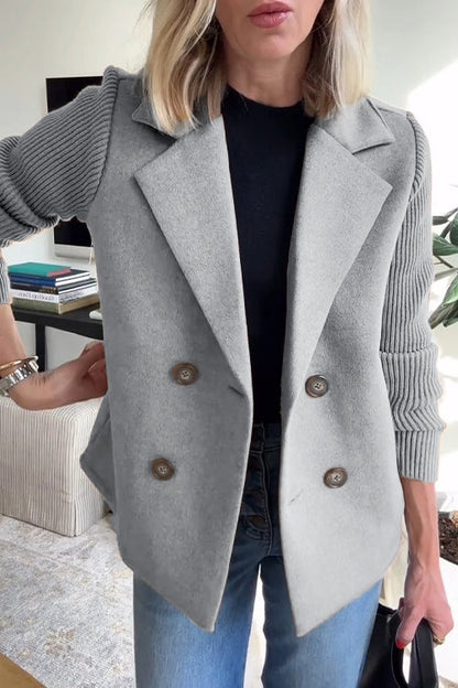 Felicia | Damen Blazer mit langen Ärmeln und Knopfleiste vorne