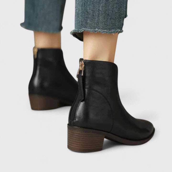 Carmen | Elegante Stiefeletten mit Blockabsatz
