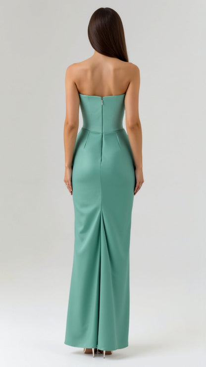 Jacqueline | Damen Säulen Maxi Kleid für Hochzeitsgäste