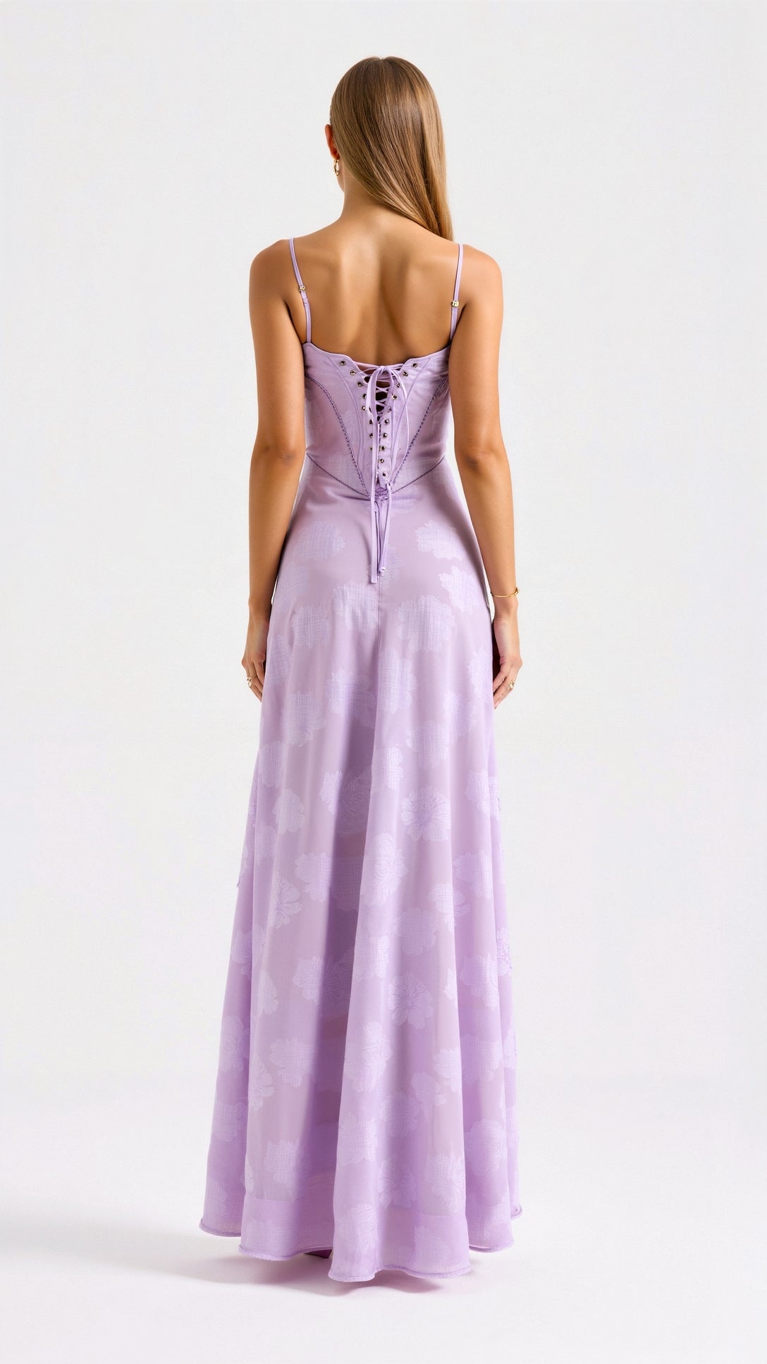 Hanna | Damen Slip Maxi Kleid für Hochzeitsgäste