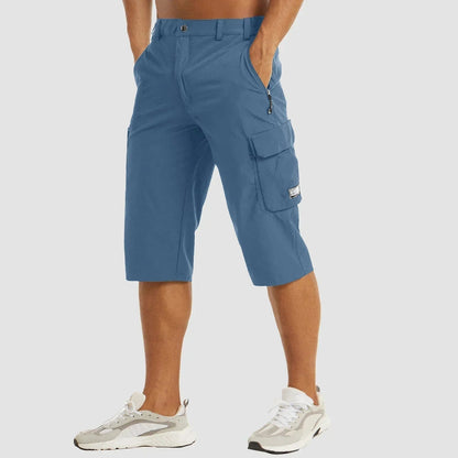 Peter | Herren Knielange Shorts mit Cargotaschen