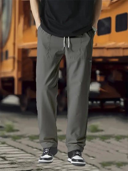 Clemens | Herren Alltags-Hose mit Verstellbarem Bund