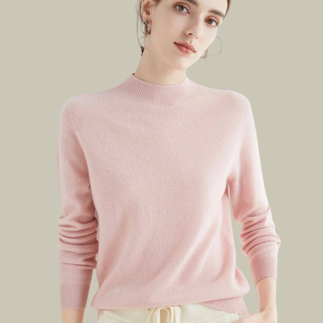 Stefanie | Damen Klassischer Winter-Strickpullover