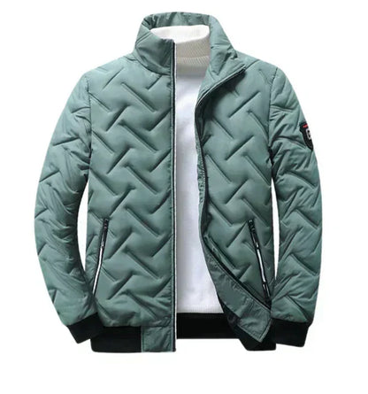 Patrick | Herren Gestepptes Freizeitjacke mit Reißverschluss vorne