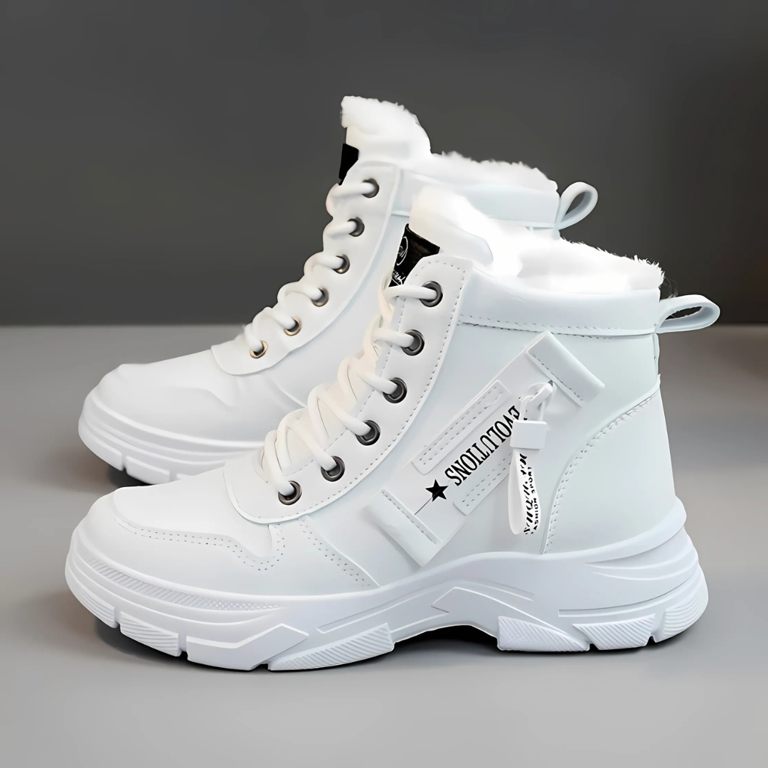 Edith | Damen Stiefel mit dicker Sohle und Komfort-Passform