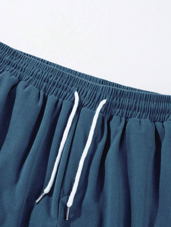 Stefan | Herren Sommer Lässige Shorts mit Kordelzug