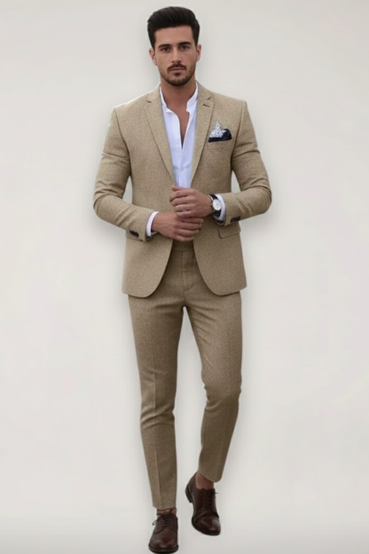 Erik | Herren Frühlings Slim-Fit Anzug-Set