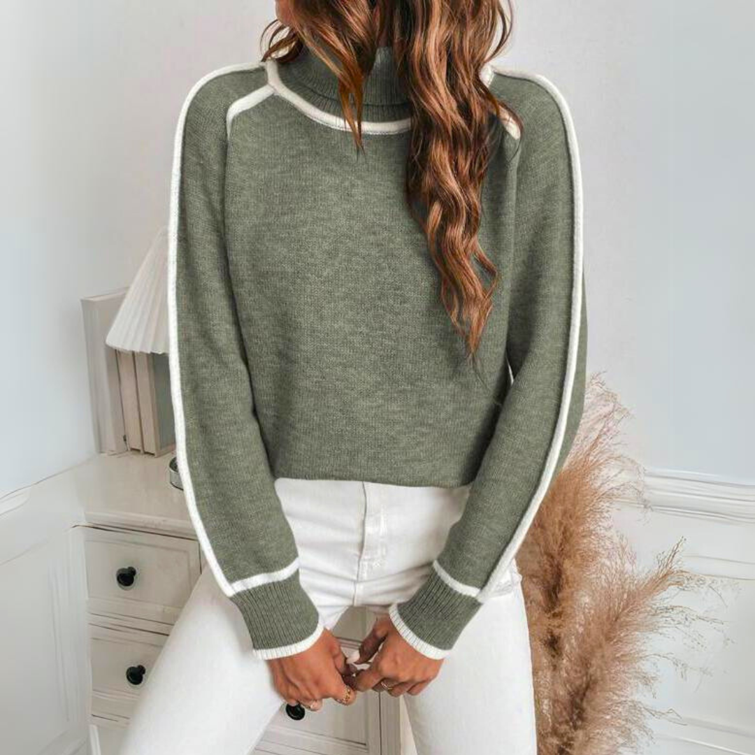 Frieda | Lässiger Damen-Frühlings-Strickpullover