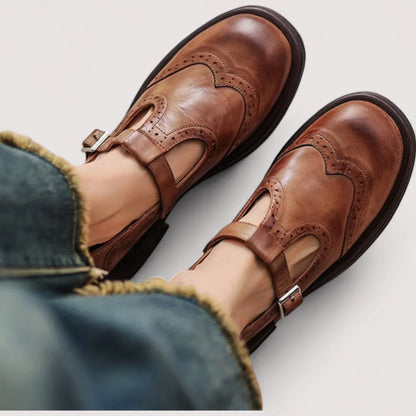 Alina | Damen Orthopädische Mary Jane Freizeit Schuhe