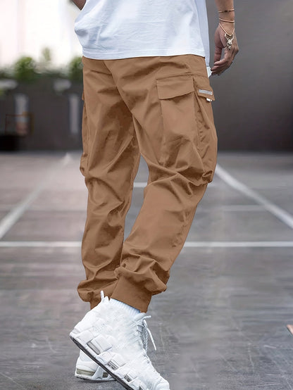 Uwe | Herren Jogger-Hose mit modischen Utility-Taschen
