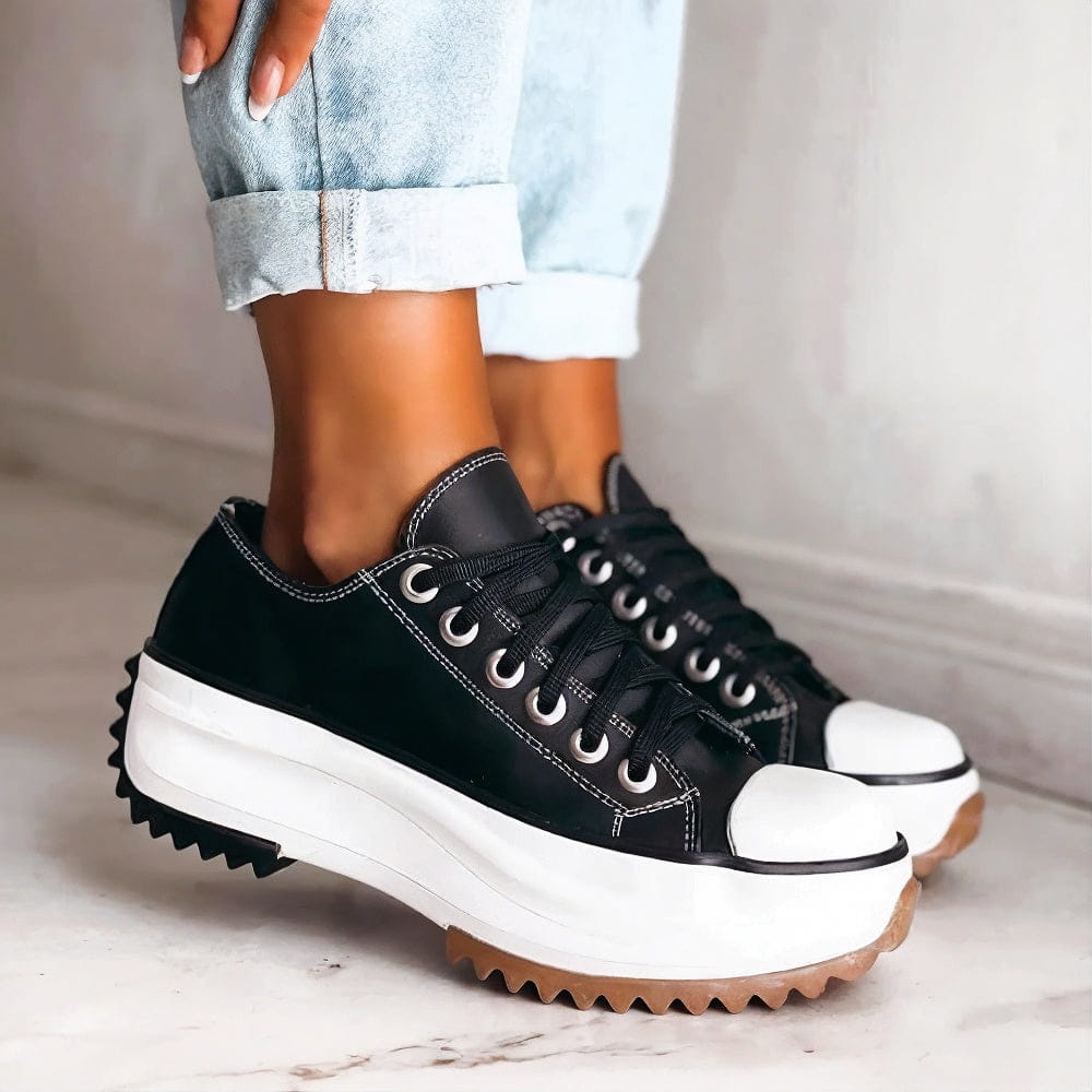 Bettina | Damen Robuste Schnürsneaker