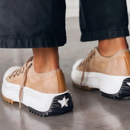 Bettina | Damen Robuste Schnürsneaker