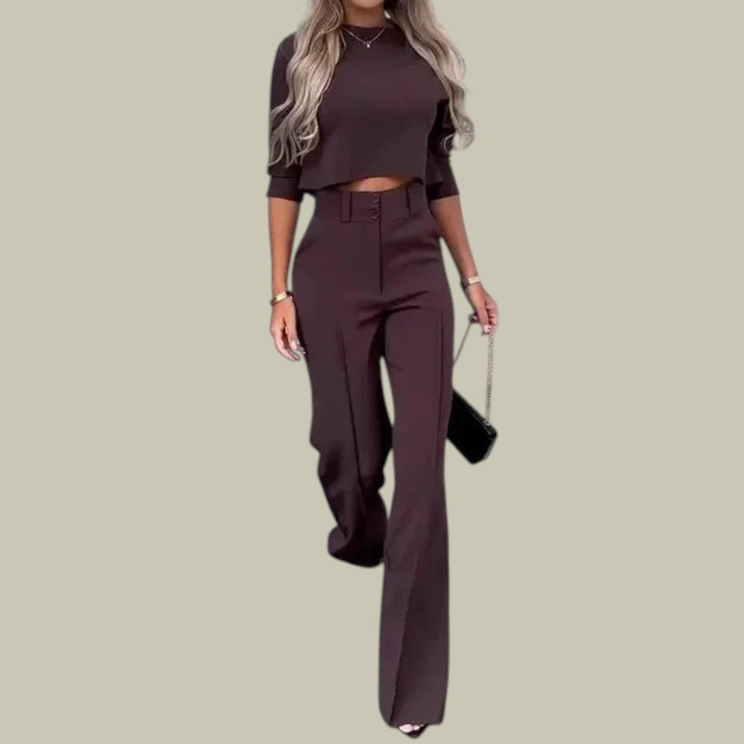 Elfriede | Damen Loungewear-Set aus weichem mit lockerer Passform