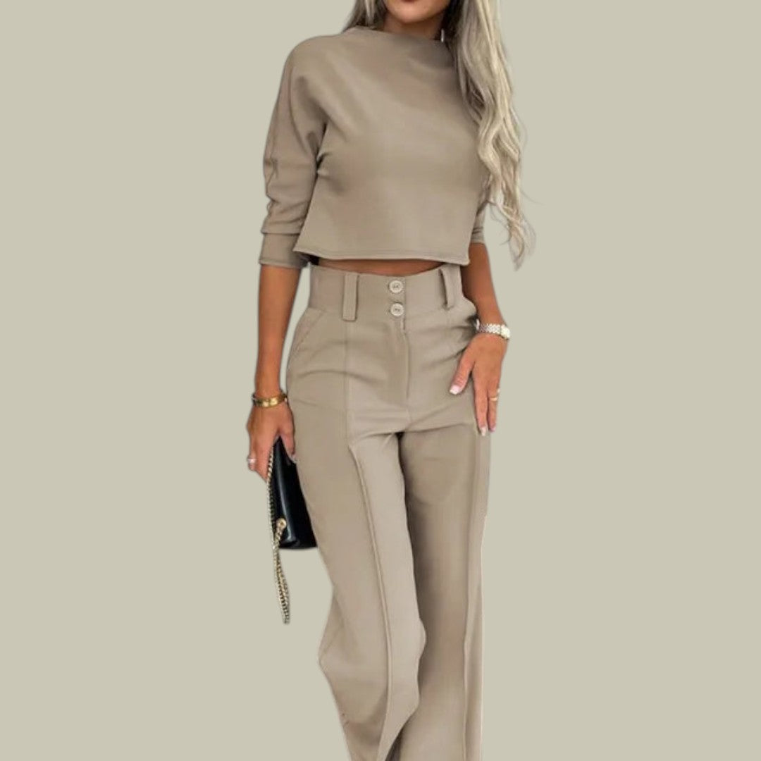 Elfriede | Damen Loungewear-Set aus weichem mit lockerer Passform