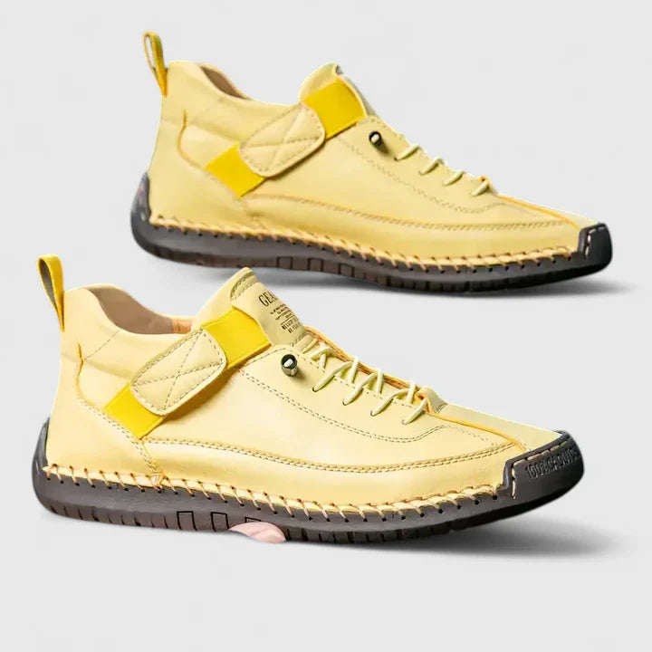 Sabine | Damen Lässige Schnür-Sneaker