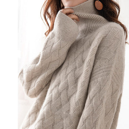 Laura | Damen Rollkragenpullover für den Frühling
