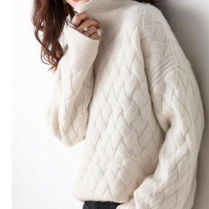 Laura | Damen Rollkragenpullover für den Frühling