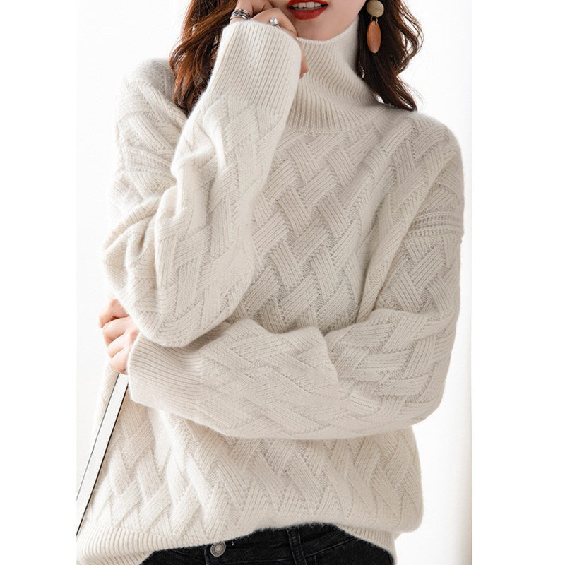 Laura | Damen Rollkragenpullover für den Frühling