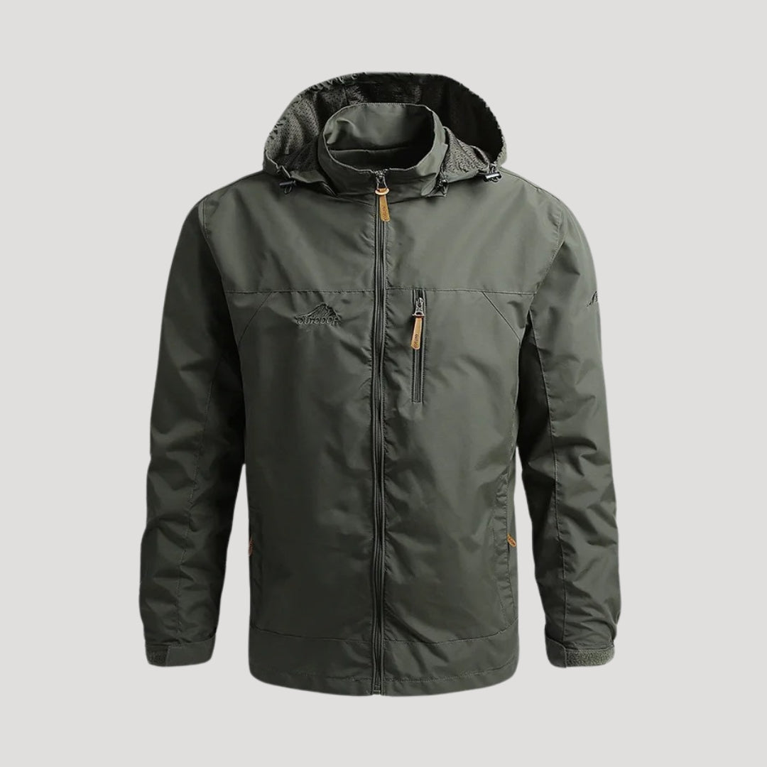 Kurt | Herren Frühlings Outdoor-Kapuzenjacke mit Reißverschluss