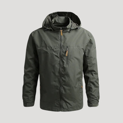 Kurt | Herren Frühlings Outdoor-Kapuzenjacke mit Reißverschluss