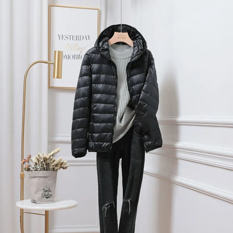 Maria | Damen Kapuzen-Winterjacke mit Reißverschluss