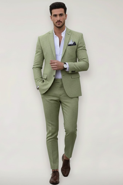 Erik | Herren Frühlings Slim-Fit Anzug-Set