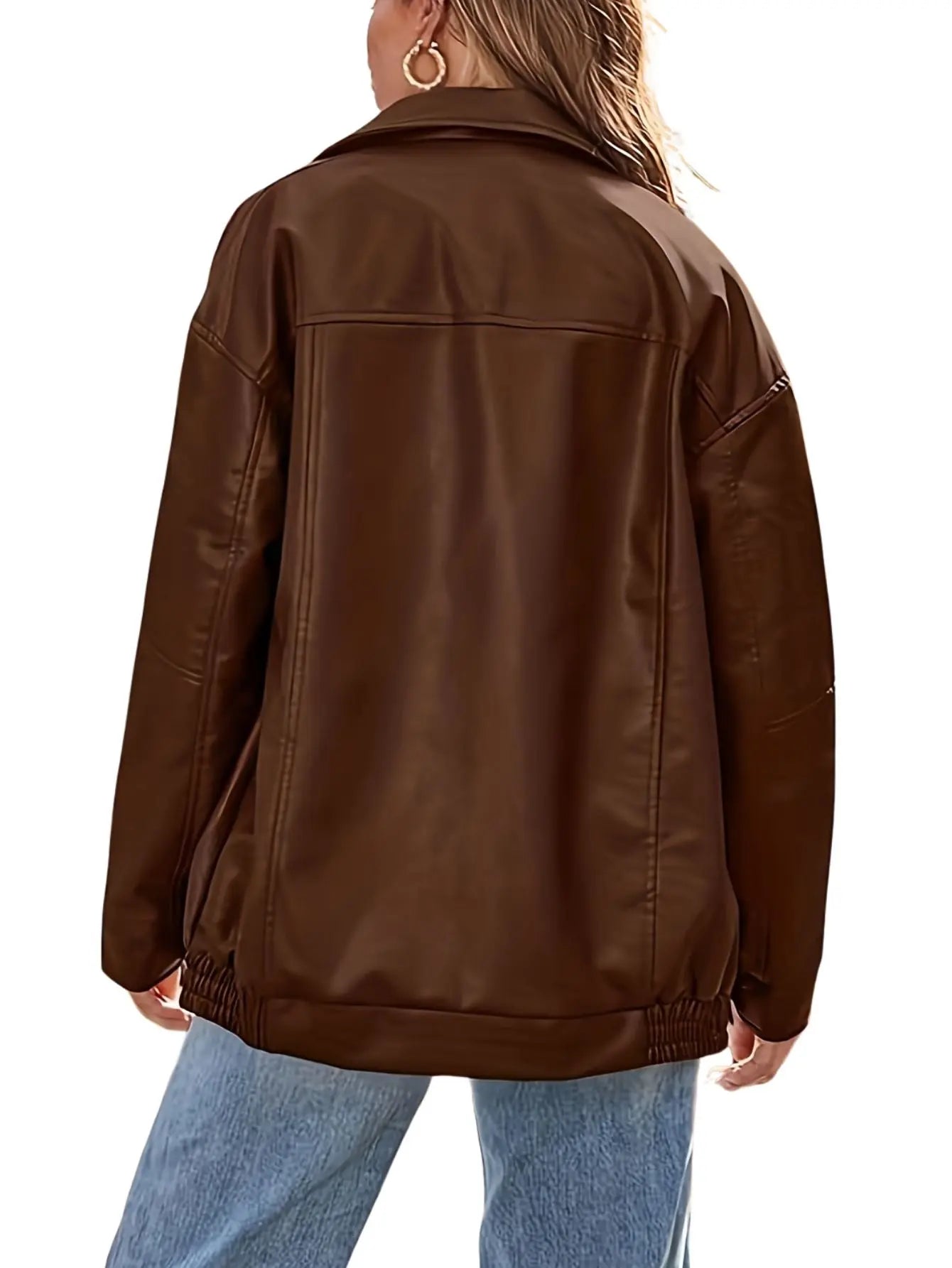 Franziska | Damen Oversized Jacke Herbst Street Style