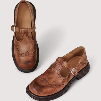 Alina | Damen Orthopädische Mary Jane Freizeit Schuhe