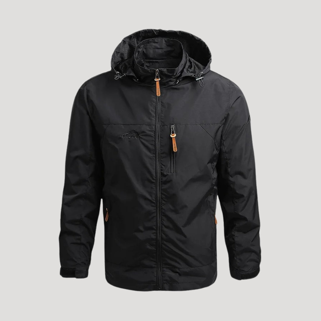 Kurt | Herren Frühlings Outdoor-Kapuzenjacke mit Reißverschluss