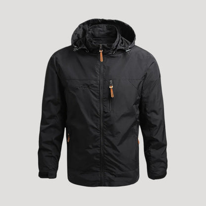 Kurt | Herren Frühlings Outdoor-Kapuzenjacke mit Reißverschluss