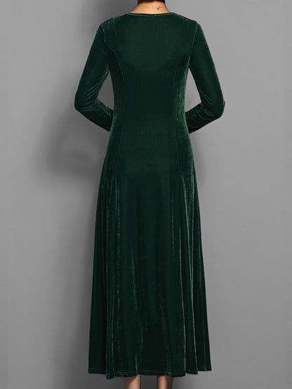 Elfriede | Damen-Langes formelles Kleid im klassischen Stil